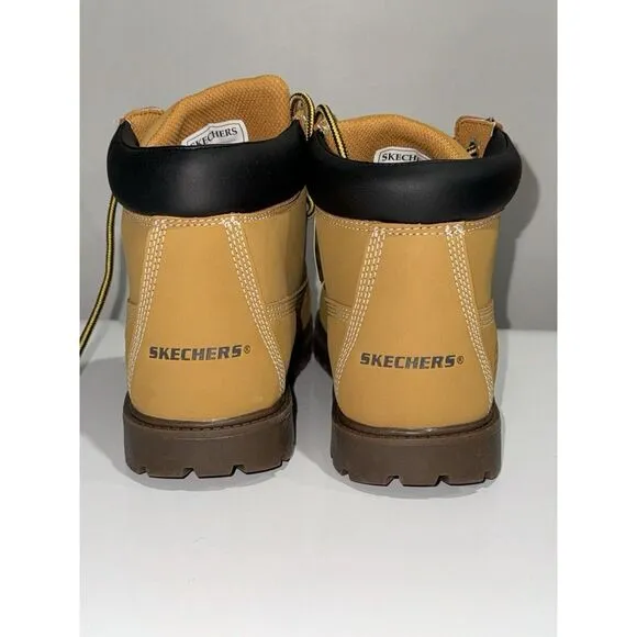 NWT Skechers Mecca Mitigate Boy's - size 5 Hiking Ankle Boots Adventure Outdoors