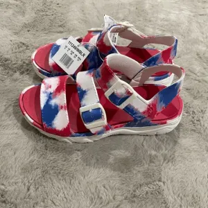 NWT SKECHERS - WOMENS FOAMIES: D'LITES 2 MISS INDEPENDENT SHOES US 8 Beach Water