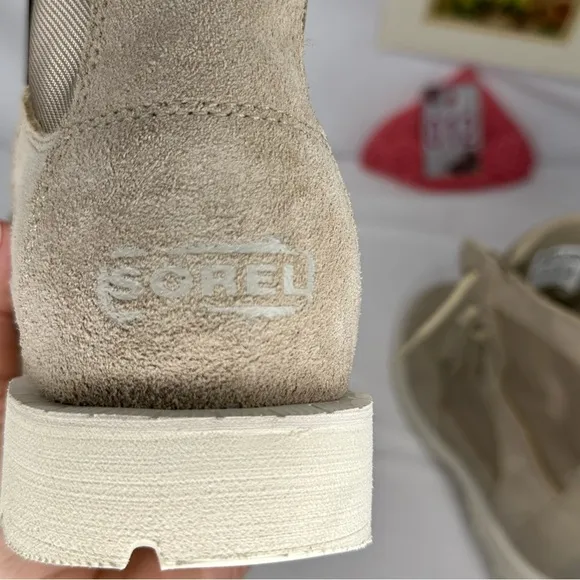 NWT Sorel Caribou OTM WaterProof Ancient Fossil/Chalk Boots Size 11