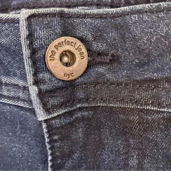 NWT The Perfect Jean NYC Bootcut OG Stretch Knight Dark Blue Sz 38 X 30