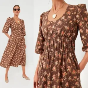 NWT Tuckernuck Rosewood Chintz Marlena Dress, Boho Floral, Size Small