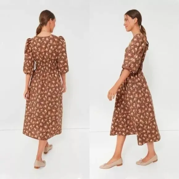 NWT Tuckernuck Rosewood Chintz Marlena Dress, Boho Floral, Size Small