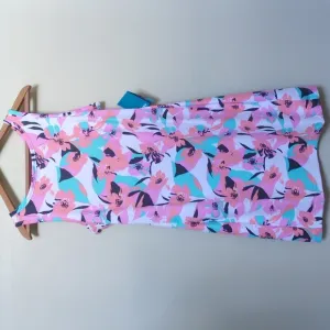 NWT Women's S Columbia Chill River Floral Printed Dress Small Tropical Flowers