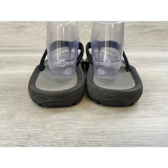 Oakley 10113-007 Men's US 9 Gray Synthetic Slip-On Beach Flip Flop Thong Sandal