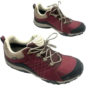 Oboz  Sapphire Low B-Dry  Hiking Shoe  - Women's  Red Hiking Shoes  - SIZE 10
