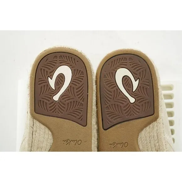 Olukai Kaula Pa'a Kapa Slip On Comfort Shoes Women's Sz 8
