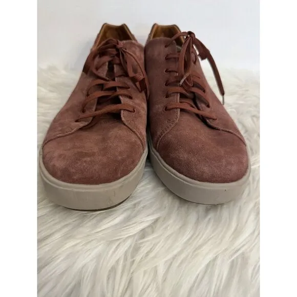 Olukai Lae Ahi Li Kala Men’s Size‎ 13 Canoe Red Leather Sneakers Shoes