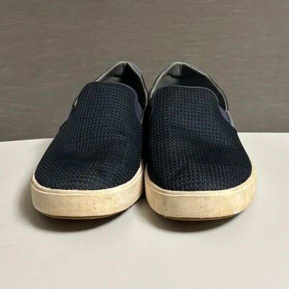Olukai Lae Ahi Shoes 14 M Blue Slip On Mesh Comfort Casual Beach Dock Loafers