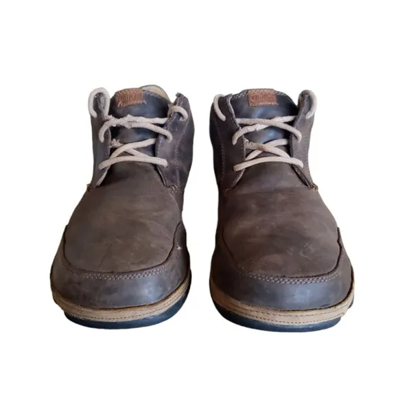 Olukai Men's Chukka Boots Kamuela Brown Leather Shoe Men's Size 13