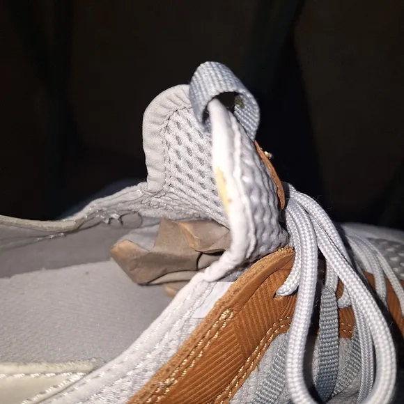 Olukai Men's Mio LI Gray and Brown Athletic Shoes In A Size 11.5. Pre-loved