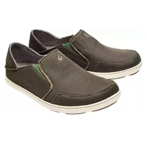 Olukai Mens Nohea Mesh Slip On Shoes Size 9.5 Taupe Beach