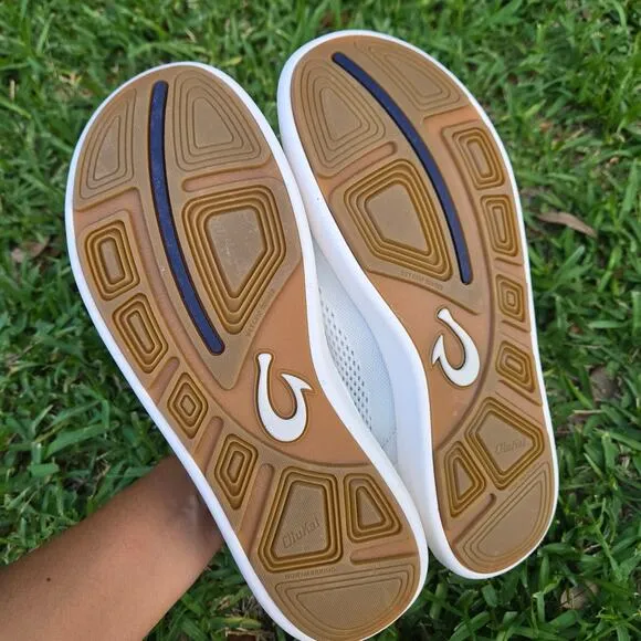 Olukai Moku Pae Men’s Breathable Boat Shoes Size 11