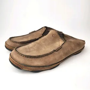 Olukai Moloa Shoes Mens‎ 9 Embroidered Boating Fishing Outdoors Surfing Hawaii