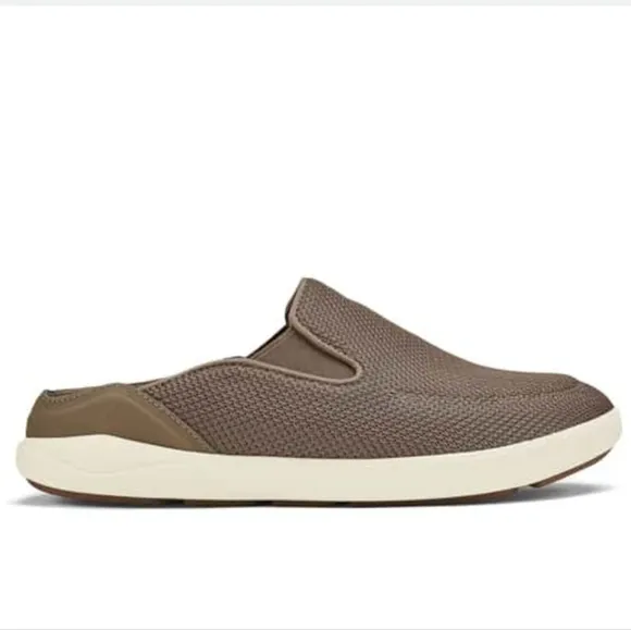 OluKai Nohea Pae Slip On Sneakers Comfort Shoes Color Mustang Size 8.5 EU 41.5