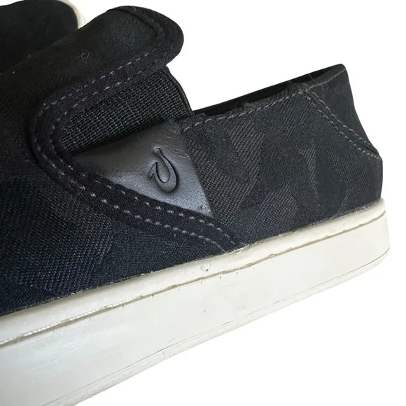 OLUKAI PEHUEA PA’I SLIP ON LAVA ROCK KE AU CAMO SHOES SIZE 7.5