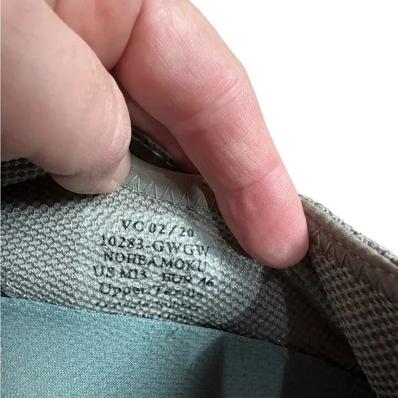 OluKai Sharkskin Gray Nohea Moku Boat Shoe Breathable Mesh Sneaker