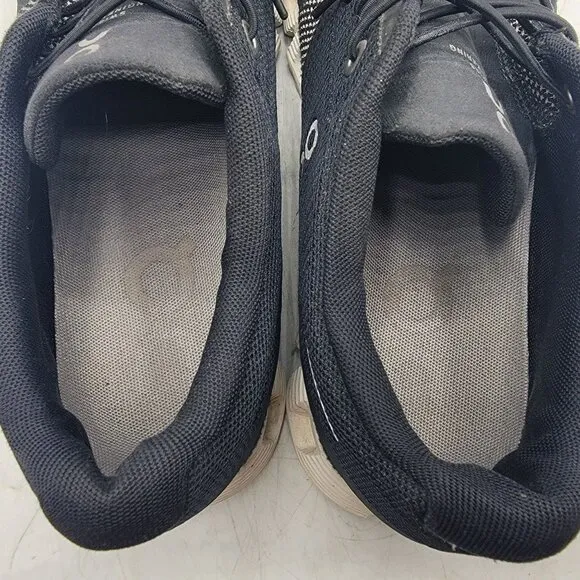 On Cloud 5 Combo Womens 8 Black Athletic Shoes Running Walking Outdoors Comfort