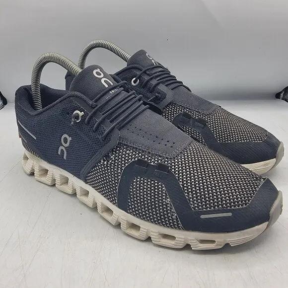 On Cloud 5 Combo Womens 8 Black Athletic Shoes Running Walking Outdoors Comfort