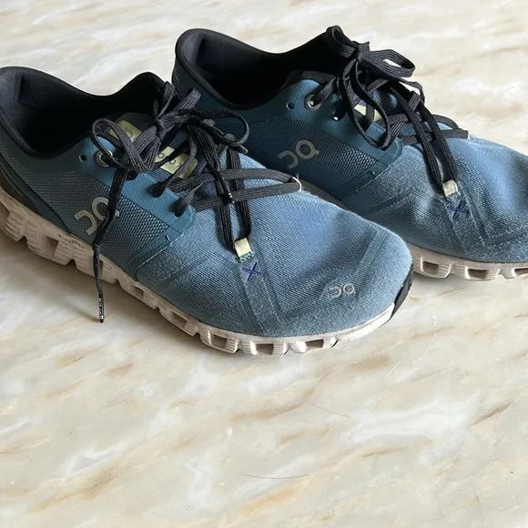 On Cloud 5 Shoes Mens Sz 8 Midnight Blue Athletic Running Sneakers Trainer