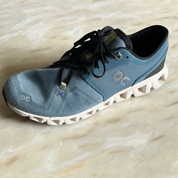 On Cloud 5 Shoes Mens Sz 8 Midnight Blue Athletic Running Sneakers Trainer