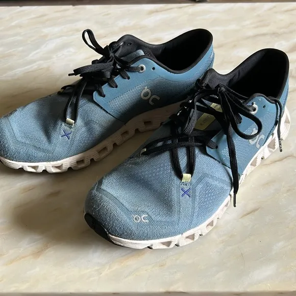 On Cloud 5 Shoes Mens Sz 8 Midnight Blue Athletic Running Sneakers Trainer