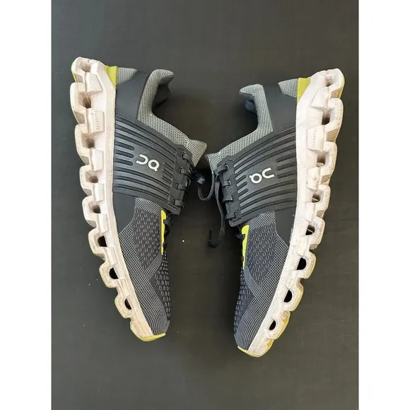 On Cloud Mens Cloudswift 3 AD All Black Running Shoes Size 14 NIB Sport Running