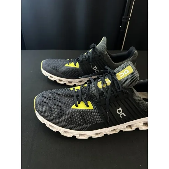 On Cloud Mens Cloudswift 3 AD All Black Running Shoes Size 14 NIB Sport Running