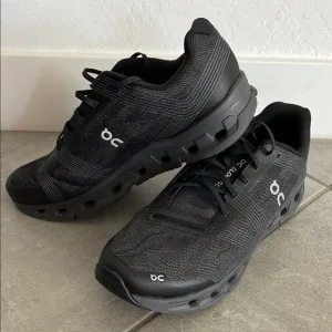 On Cloud Running Mens Cloudgo Size 14 W  Black Athletic Shoes with CloudTec Sole