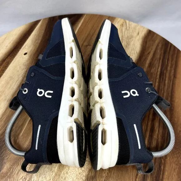 On Cloud Sky Sneakers Kids Youth 5 Dark Blue Athletic Running Shoes 3YD11440688