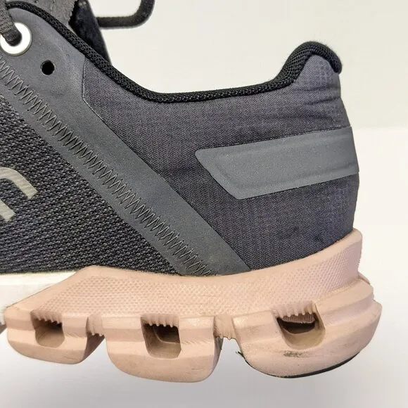 On Cloudflow Running Shoes, Rock/Rose, Women's 7.5 M