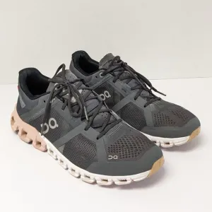 On Cloudflow Running Shoes, Rock/Rose, Women's 7.5 M