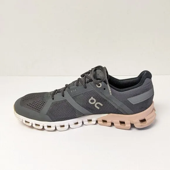 On Cloudflow Running Shoes, Rock/Rose, Women's 7.5 M