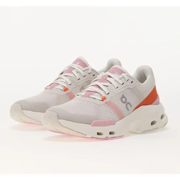 On Cloudpulse Mesh Low Top Active Running Sneakers Pearl/Blossom Womens Size 5.5