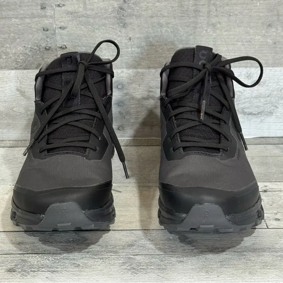 ON Cloudroam Waterproof Women’s Boots - Black/Eclipse - Sz - 9 .US