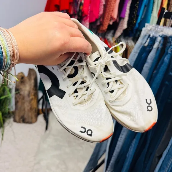 On Running | Cloudboom Echo White Mint Shoes | 7