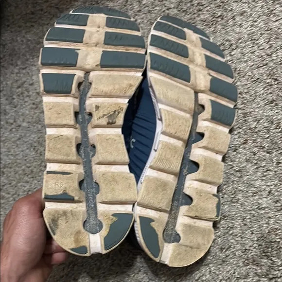 On Running Men's Navy Athletic Shoes