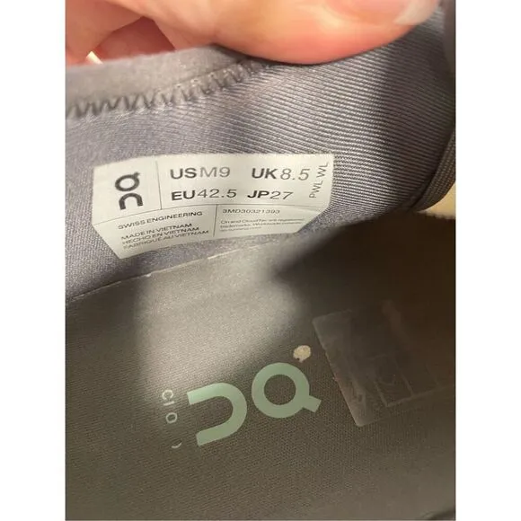 On running shoes