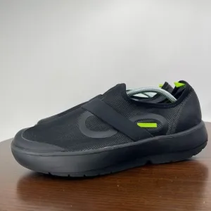 Oofos Oomg‎ Fibre Low Mens Shoes 9.5 Black Comfort Recovery Sneakers 7012022-16