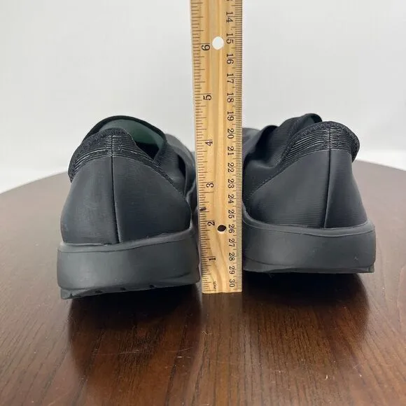 Oofos Oomg‎ Fibre Low Mens Shoes 9.5 Black Comfort Recovery Sneakers 7012022-16