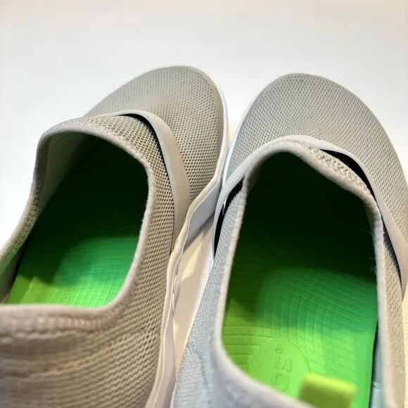 Oofos Oomg Mesh Sport Low Slip-On Gray‎ Women's Shoes Sneakers Size 9