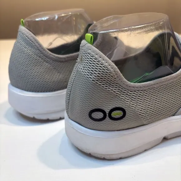 Oofos Oomg Mesh Sport Low Slip-On Gray‎ Women's Shoes Sneakers Size 9