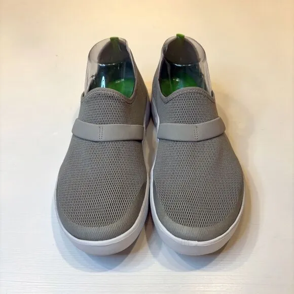 Oofos Oomg Mesh Sport Low Slip-On Gray‎ Women's Shoes Sneakers Size 9