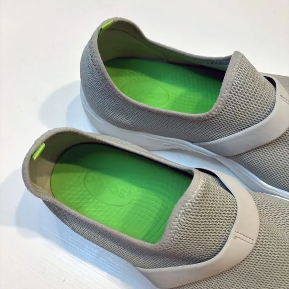 Oofos Oomg Mesh Sport Low Slip-On Gray‎ Women's Shoes Sneakers Size 9