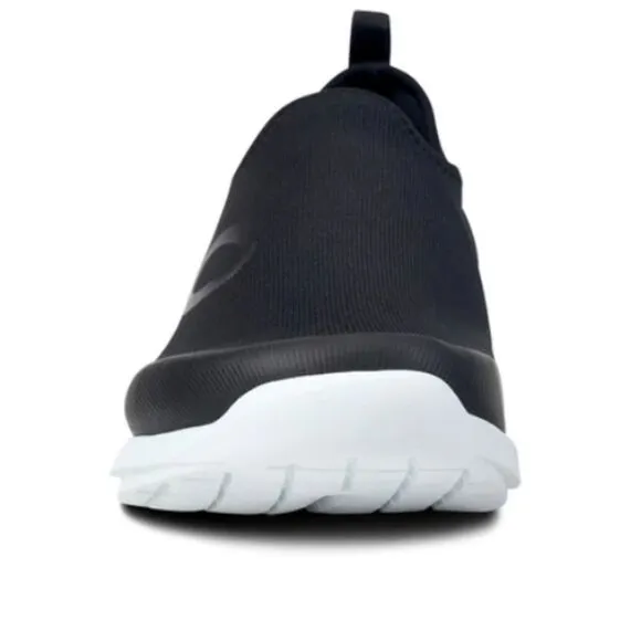 OOFOS OOMG Sport Low Shoe- White/Black
