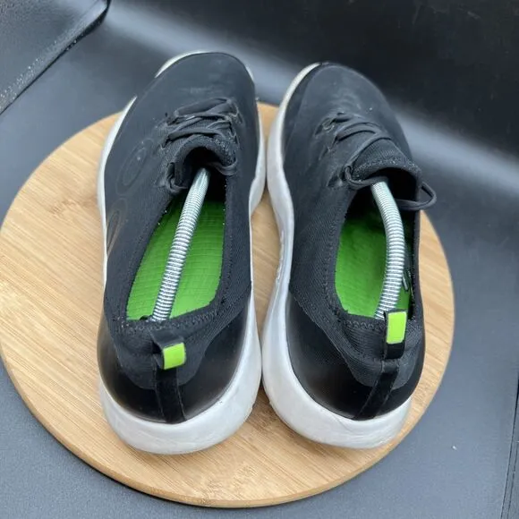 OOFOS OOmg Sport LS Low Mens Size 14 Shoes Sneakers Black White