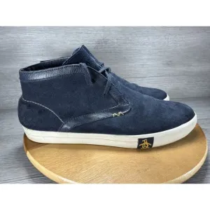 Original Penguin Men's Shoes Sport Chukka Boot Size 8 US Black Suede NEW
