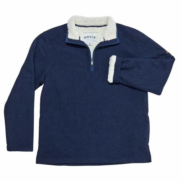 Orvis Men’s Fleece Lined Quarter Zip Pullover