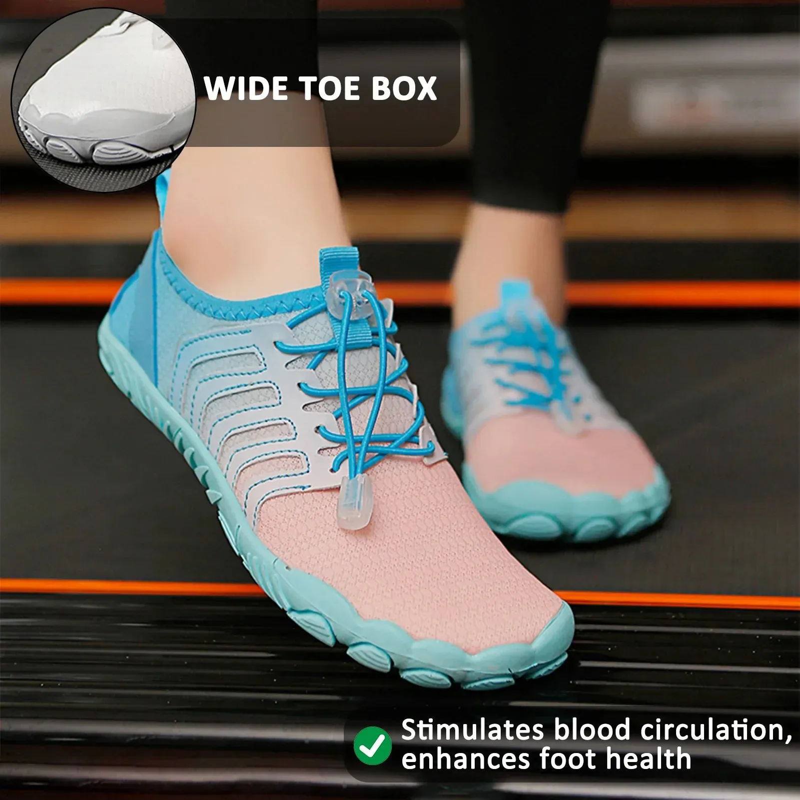 Outdoor Creek Shoes Beach Wading Swimming Mountaineering Barefoot Shoes Hiking Footwear (Unisex)