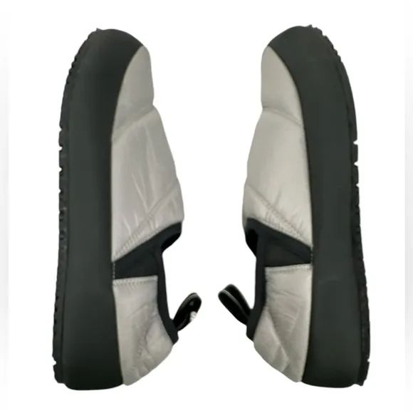 P448 Laby Puff Puffer Quilted Slip-On Slipper GREYNYL