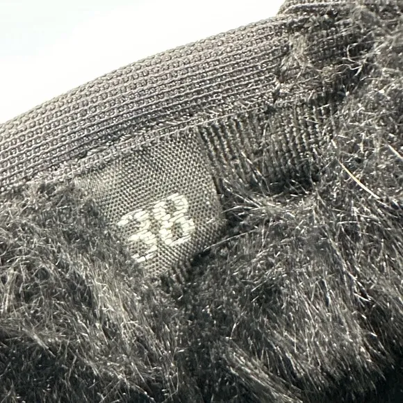 P448 Laby Puff Puffer Quilted Slip-On Slipper GREYNYL